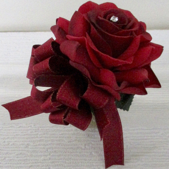 Red Rose Wrist Corsage
